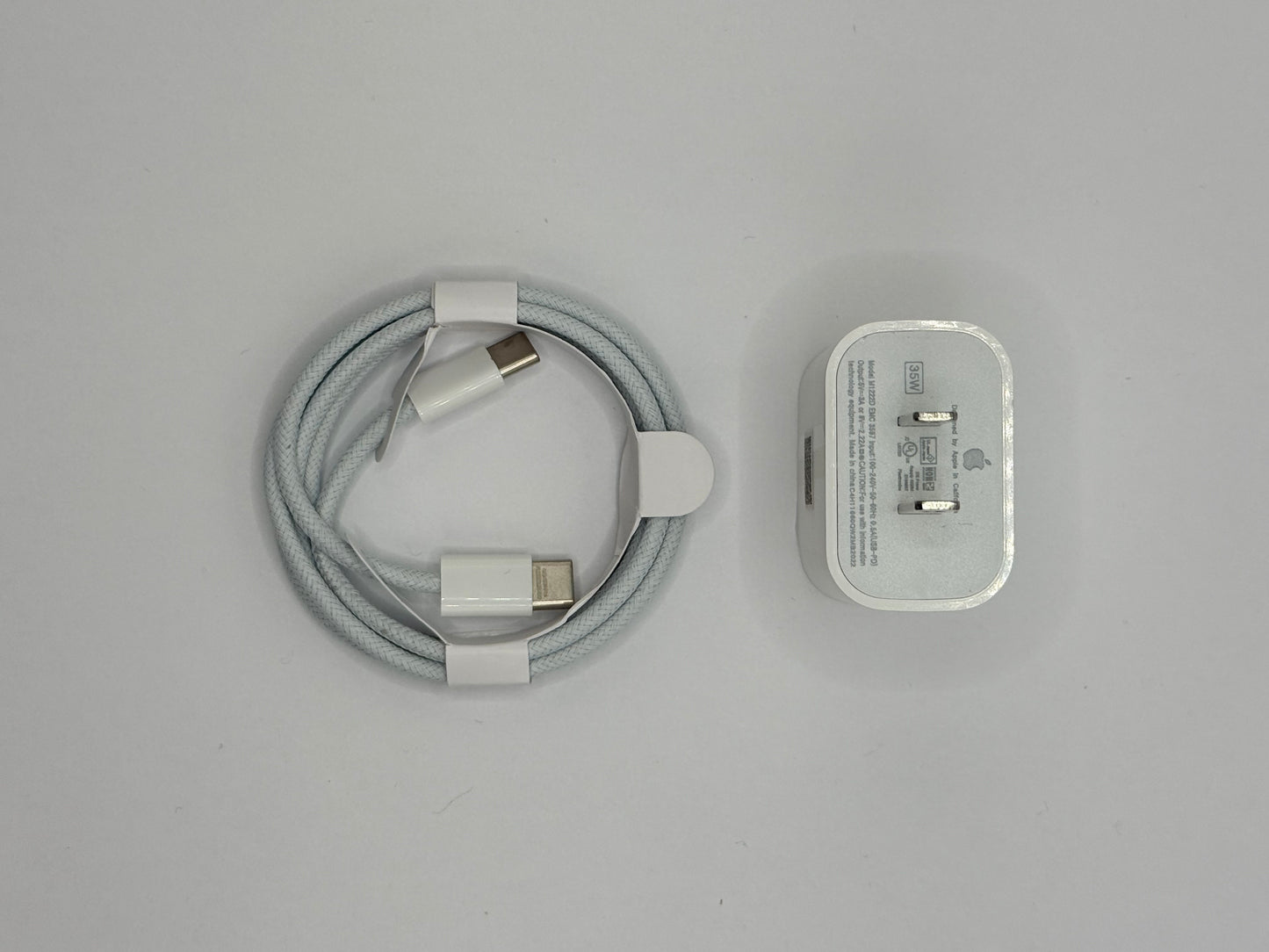Combo cargador manzana 35w Tipo C