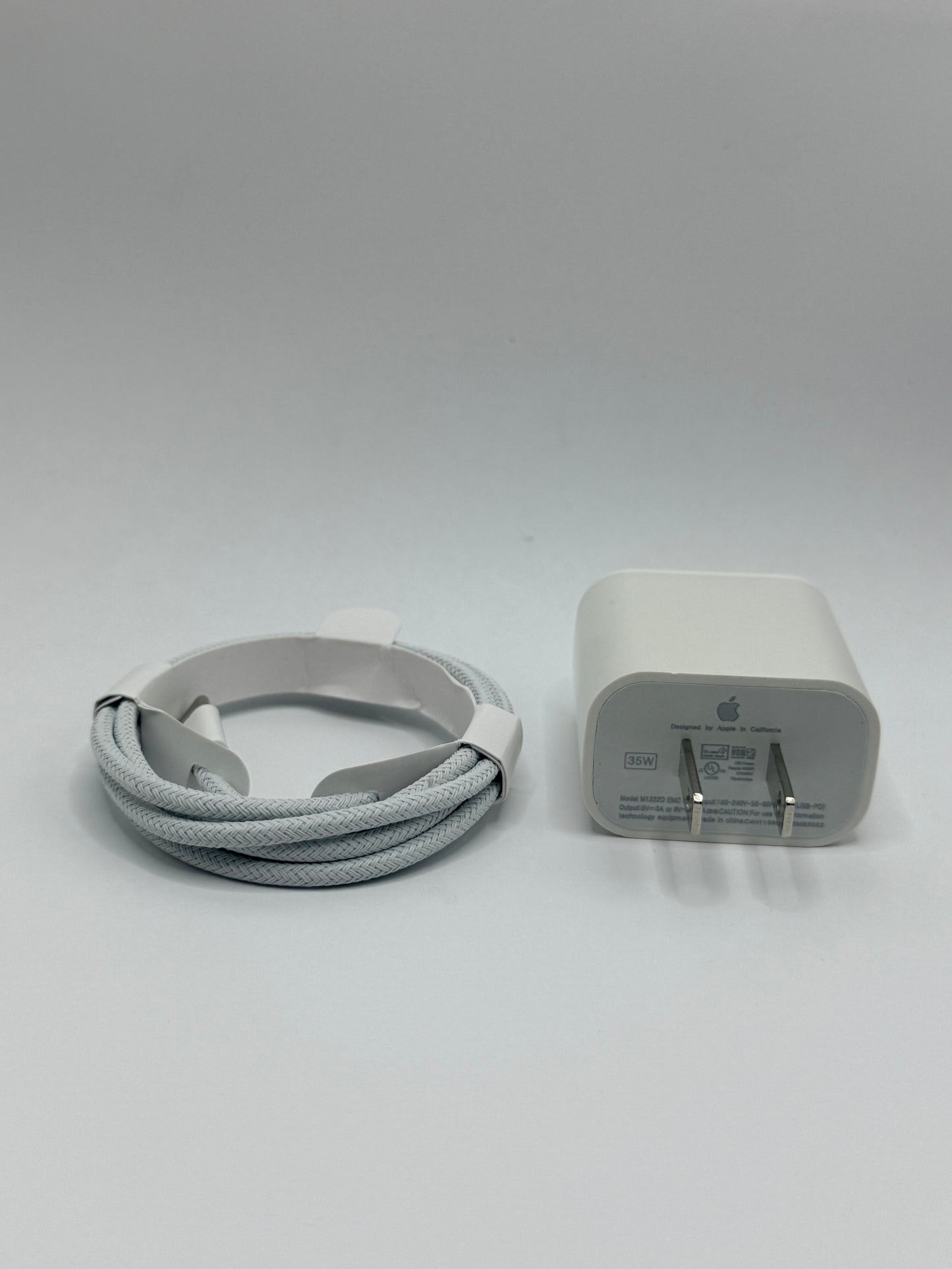 Combo cargador manzana 35w Tipo C