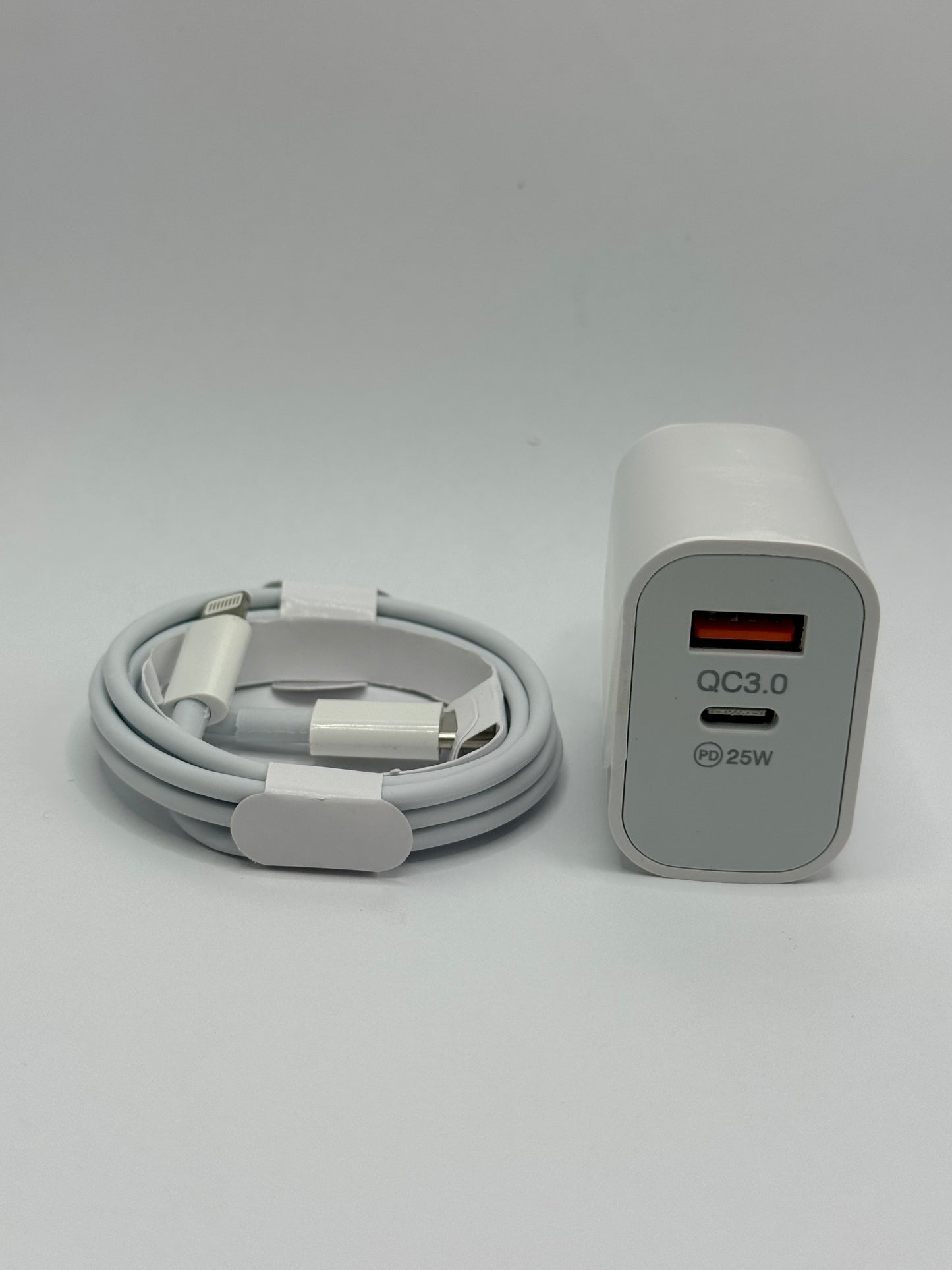 Combo Cargador Lightning doble Turbo